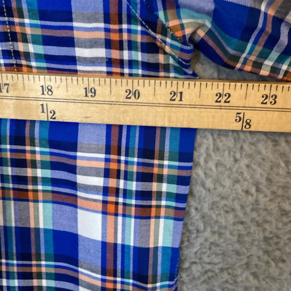 Tommy Hilfiger Shirt Men's S Classic Fit Button Up‎ Long Sleeve Plaid Preppy - Picture 12 of 13